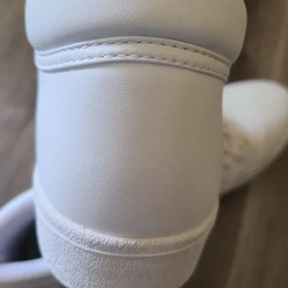 Adidas Hoops 4.0 Mid White Sneakers Classic Men Size 12 Wmn 13 - Picture 6 of 7